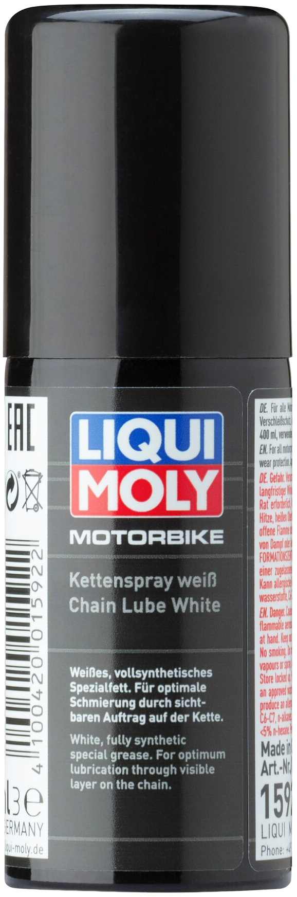 Liqui Moly Motorbike Kettingspray wit, 50 ml