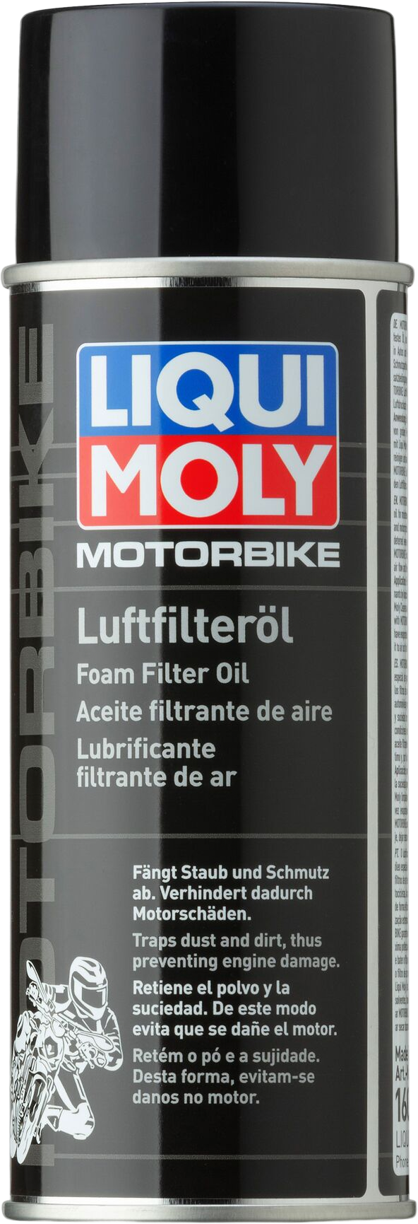 Liqui Moly Motorbike Luchtfilterolie (spray), 6 x 400 ml detail 2