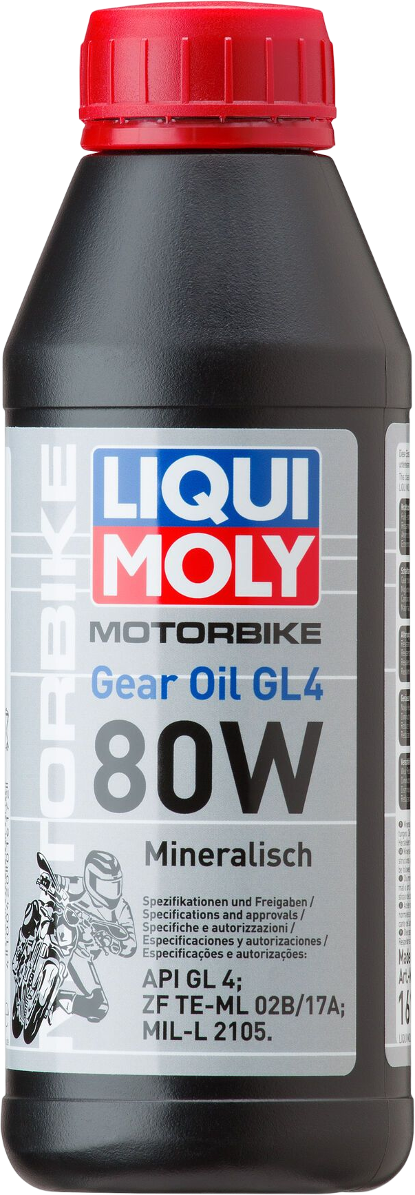 Liqui Moly Motorbike Transmissieolie (GL4) 80W, 500 ml