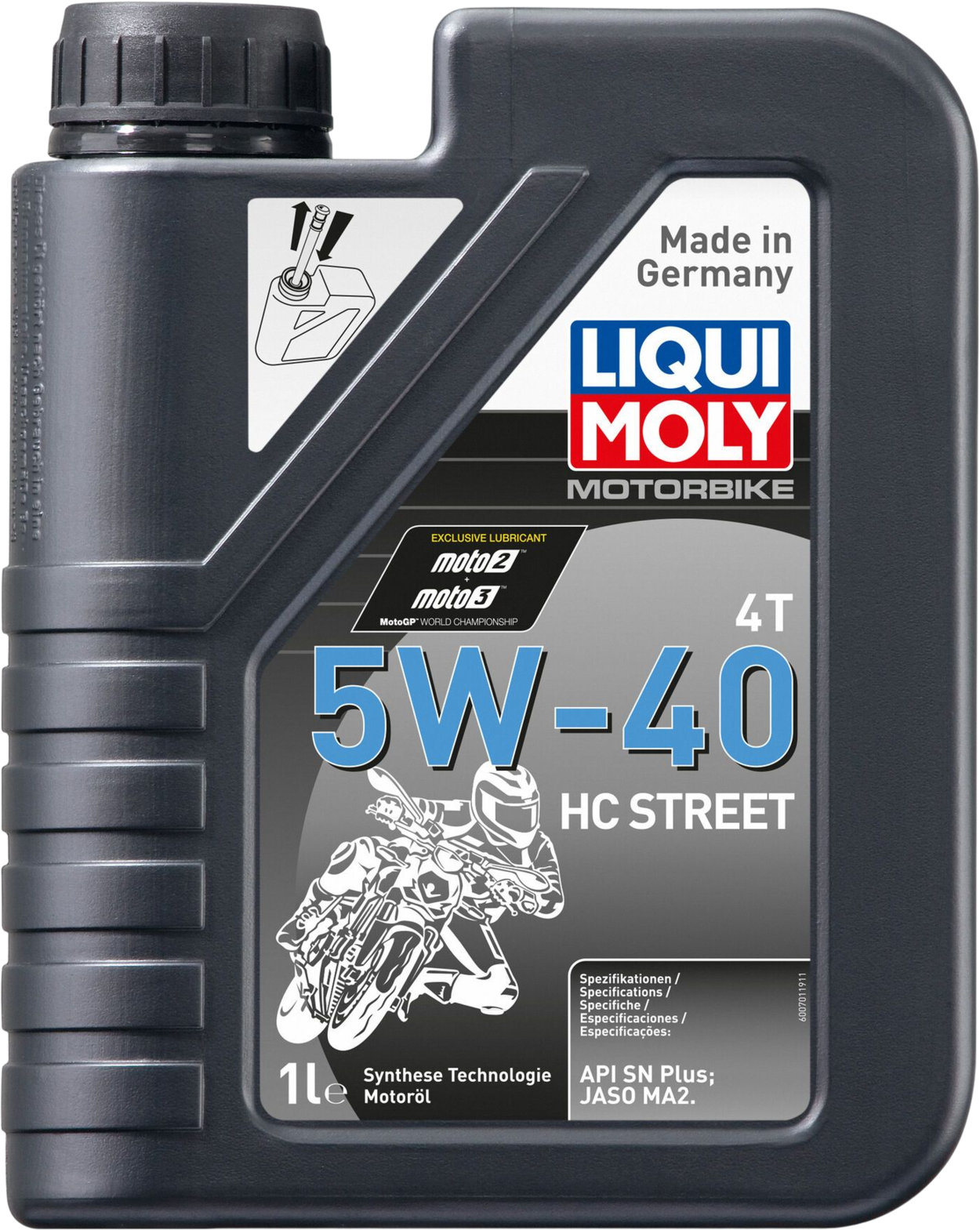 Liqui Moly Motorbike 4T 5W-40 HC Street, 1 lt