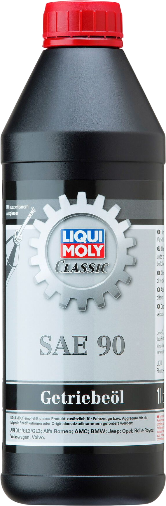 Liqui Moly Classic Transmissieolie SAE 90, 6 x 1 lt detail 2
