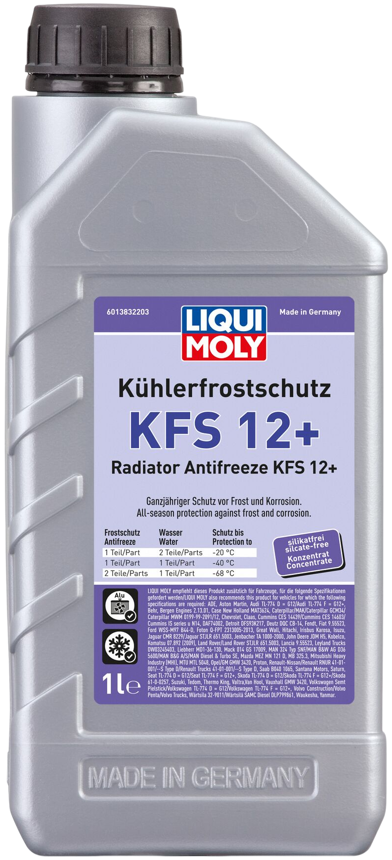 Liqui Moly Radiator antivries KFS 12+, 6 x 1 lt detail 2