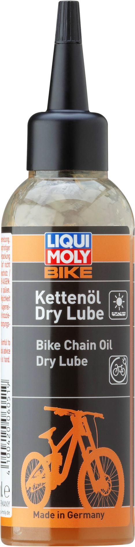 LM21780-100ML Speciaal voor het smeren en onderhouden van fietskettingen bij droge, stoffige omstandigheden. Ook geschikt voor e-bikes.