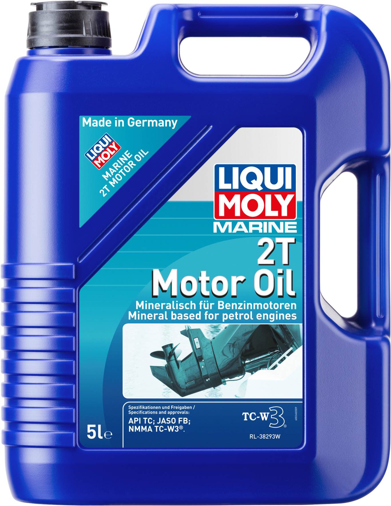Liqui Moly Marine 2T Motor Oil, 4 x 5 lt detail 2
