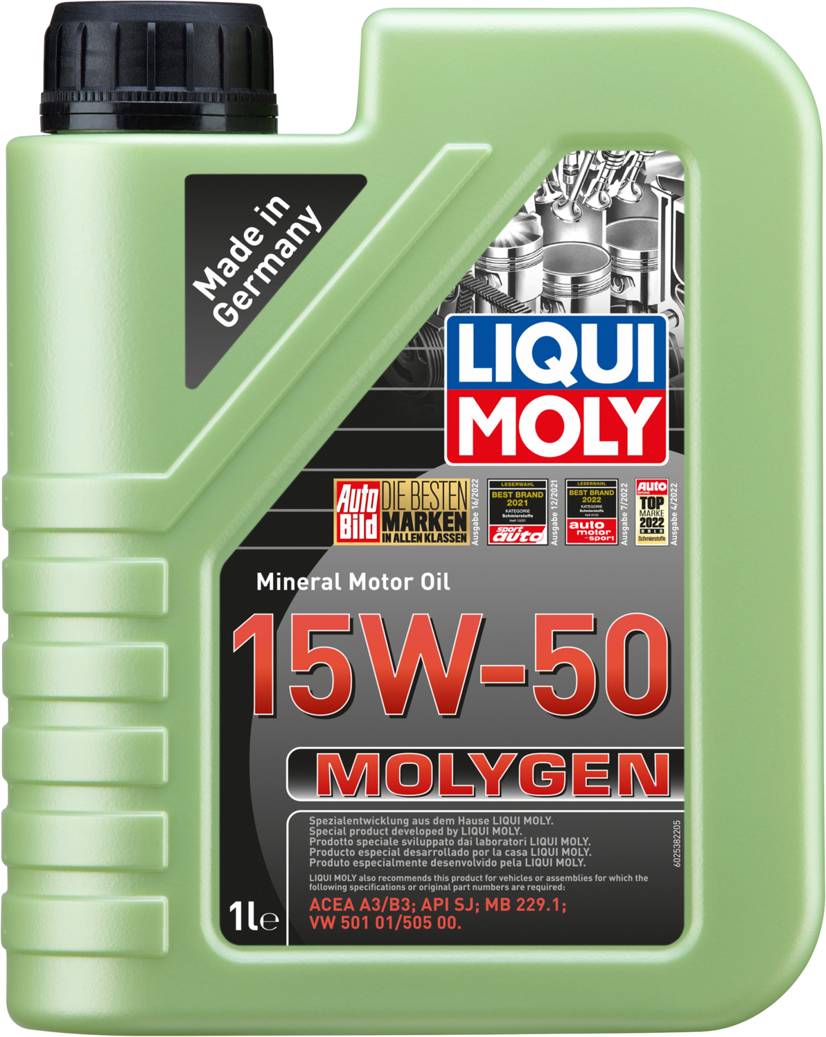 Liqui Moly Molygen 15W-50, 1 lt