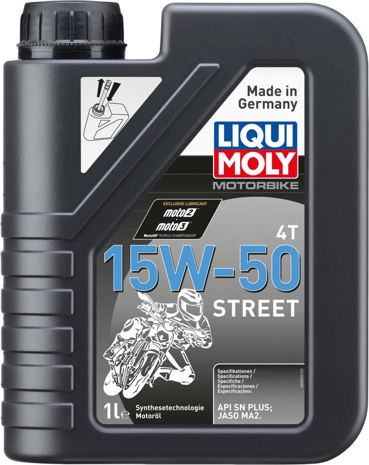 Liqui Moly Motorbike 4T 15W-50 Street, 1 lt