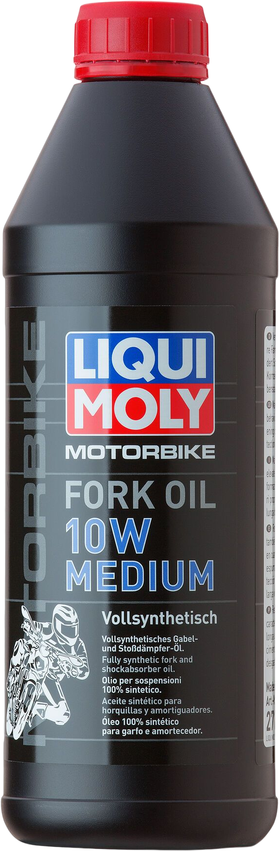 Liqui Moly Motorbike Fork Oil 10W medium, 6 x 1 lt detail 2