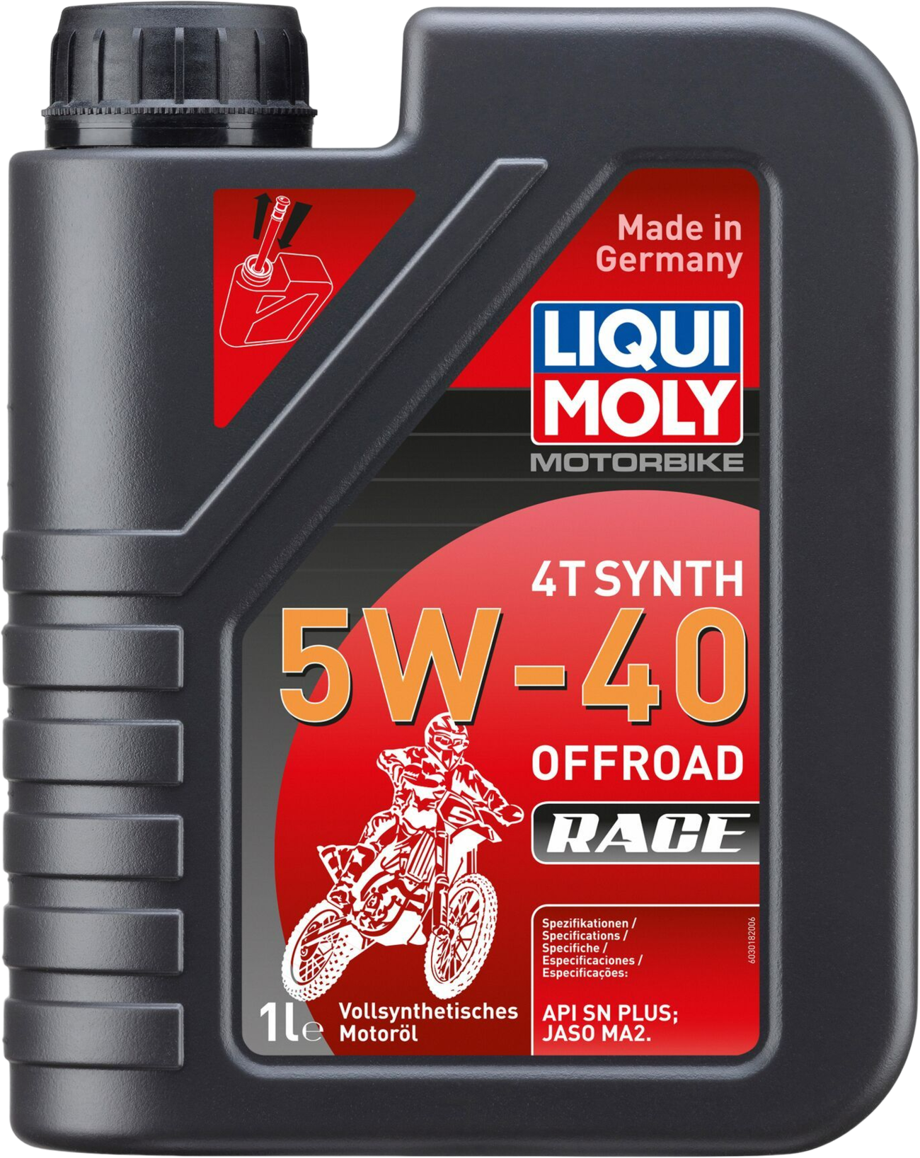 Liqui Moly Motorbike 4T Synth 5W-40 Offroad Race, 1 lt