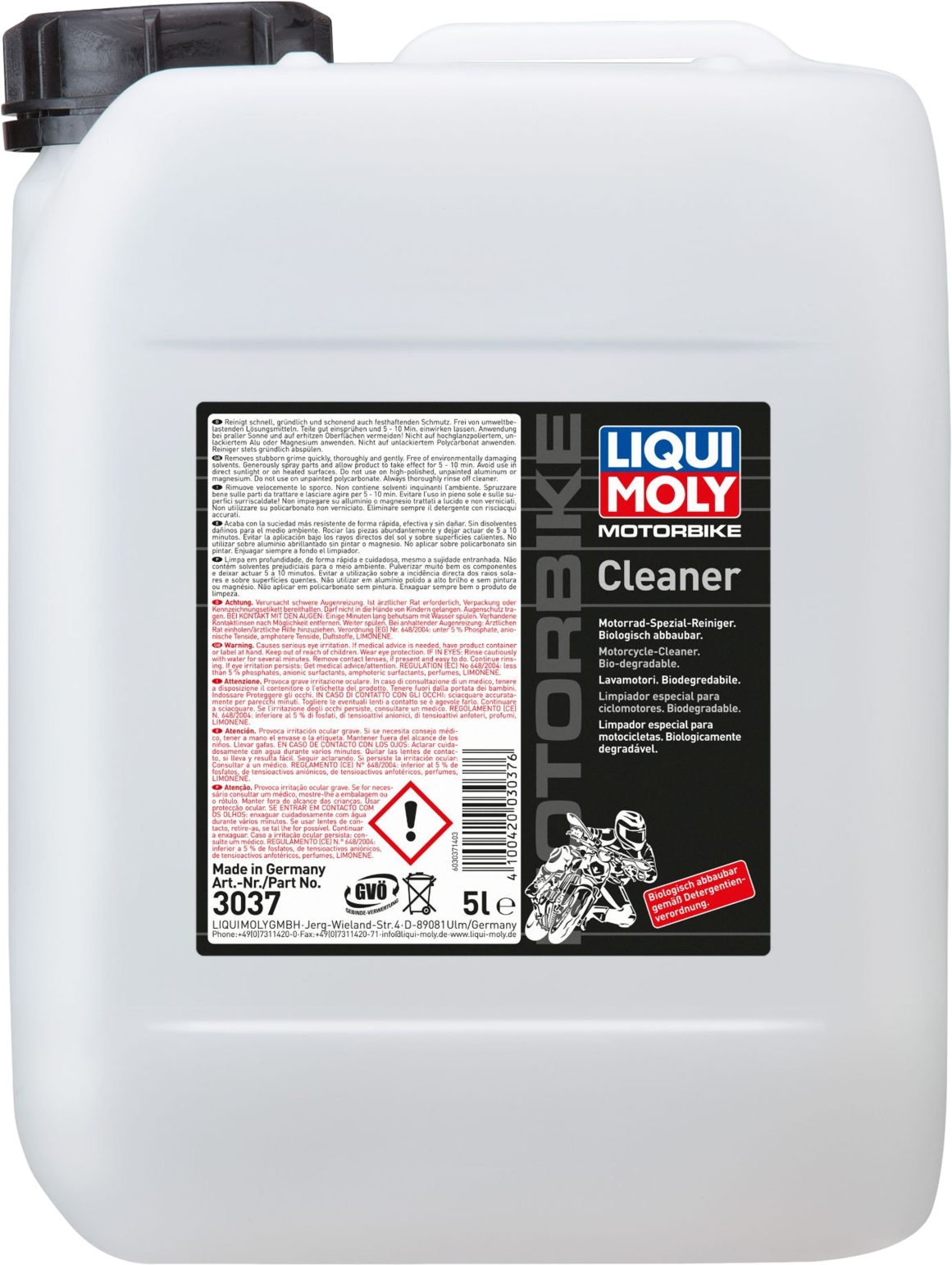 Liqui Moly Motorbike Cleaner, 5 lt