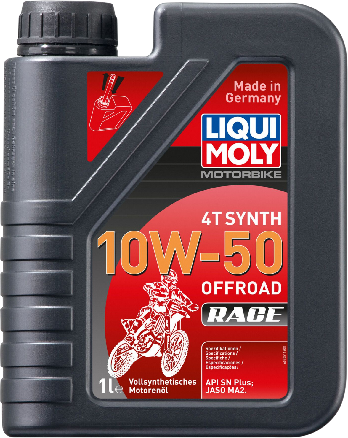 Liqui Moly Motorbike 4T Synth 10W-50 Offroad Race, 1 lt