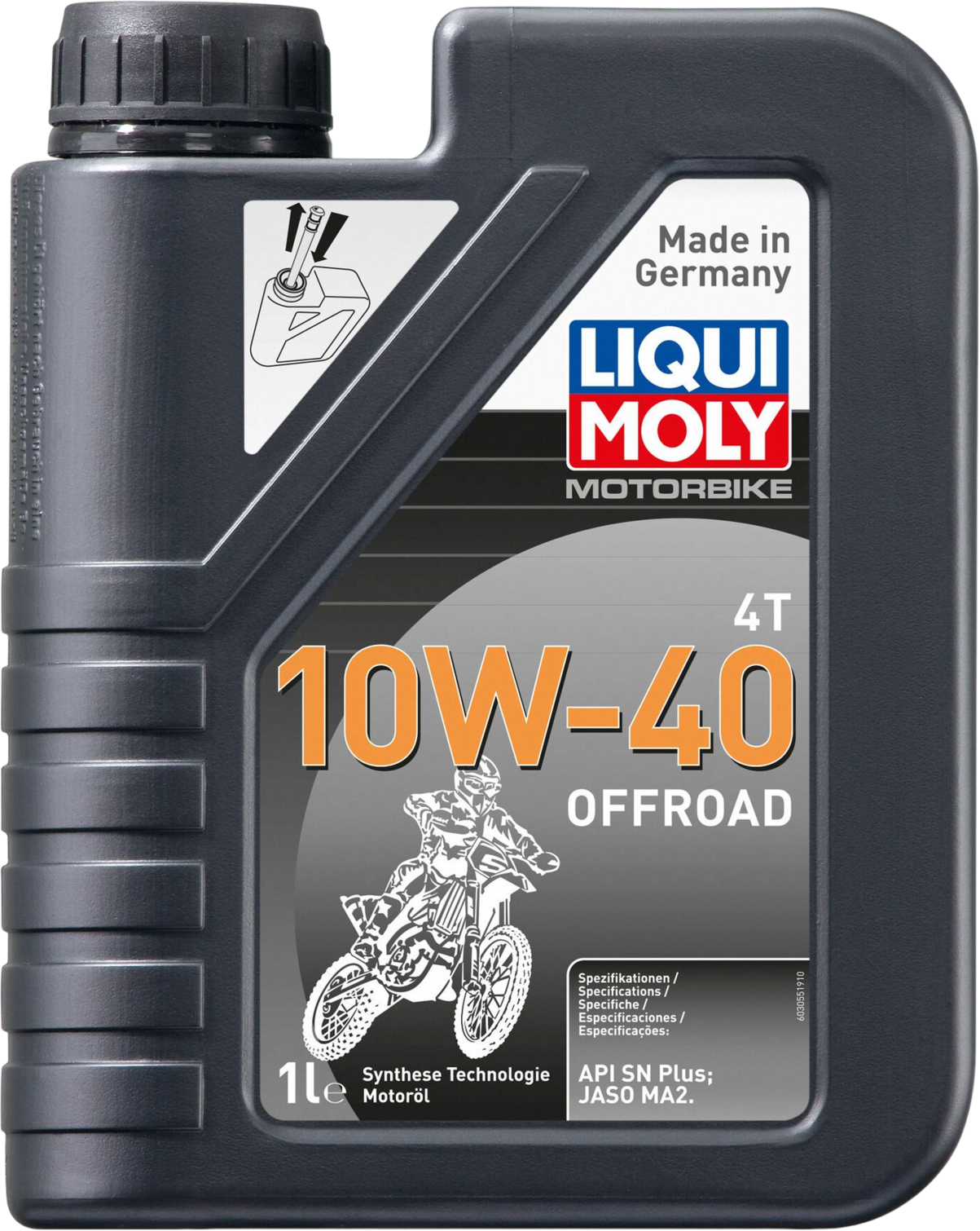 Liqui Moly Motorbike 4T 10W-40 Offroad, 1 lt
