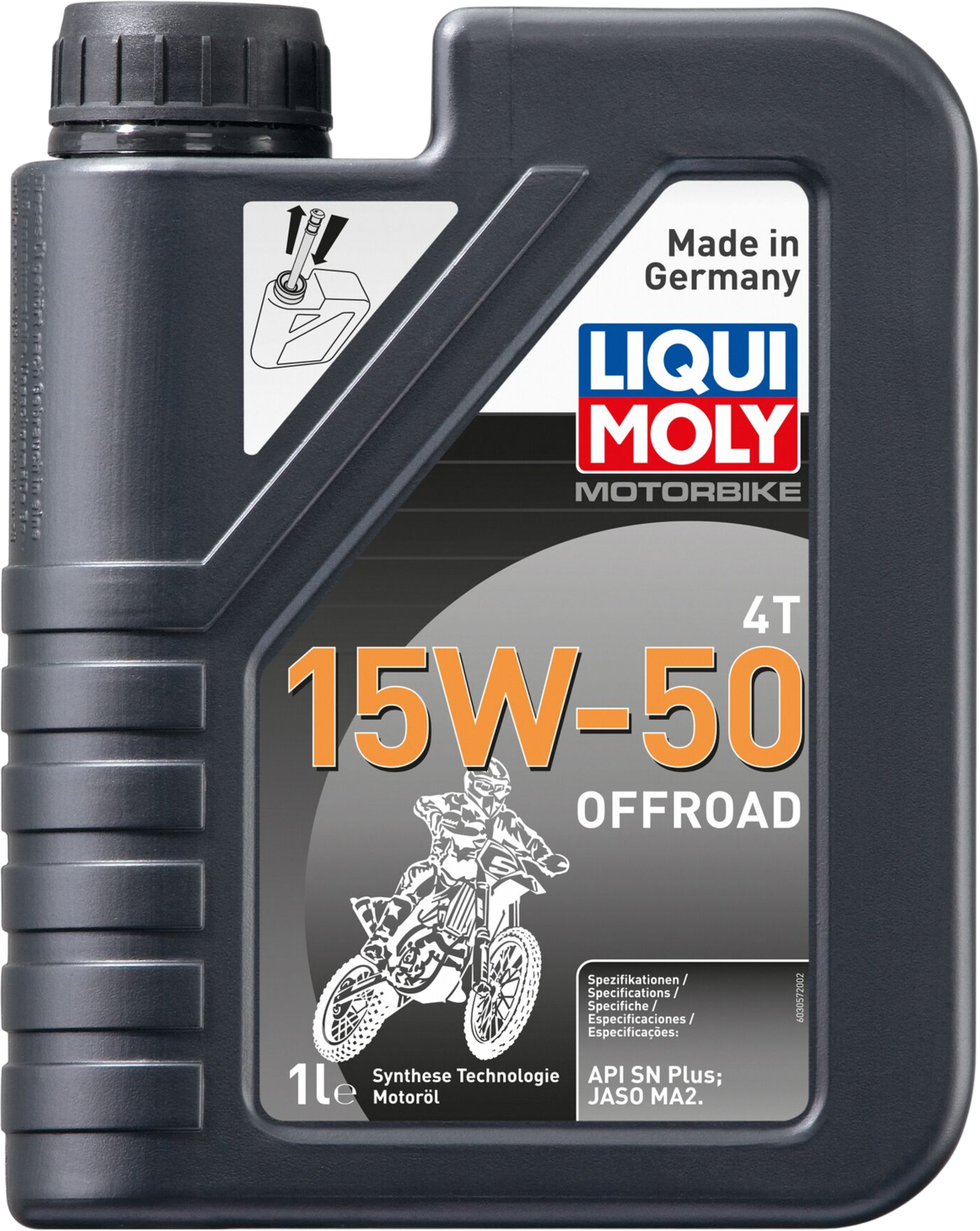 Liqui Moly Motorbike 4T 15W-50 Offroad, 1 lt