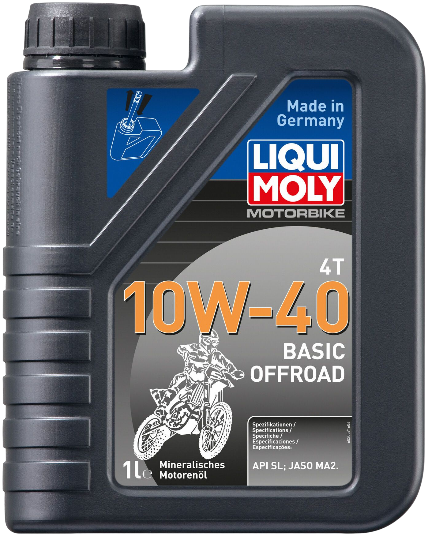 Liqui Moly Motorbike 4T 10W-40 Basic Offroad, 1 lt