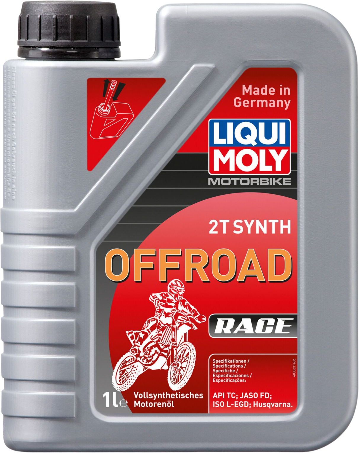 Liqui Moly Motorbike 2T Synth Offroad Race, 6 x 1 lt detail 2