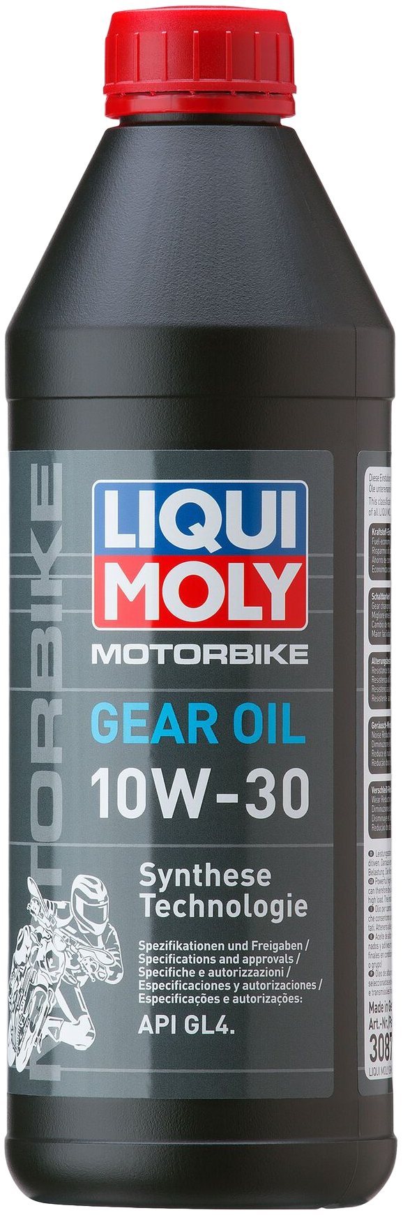 Liqui Moly Motorbike Gear Oil 10W-30, 6 x 1 lt detail 2