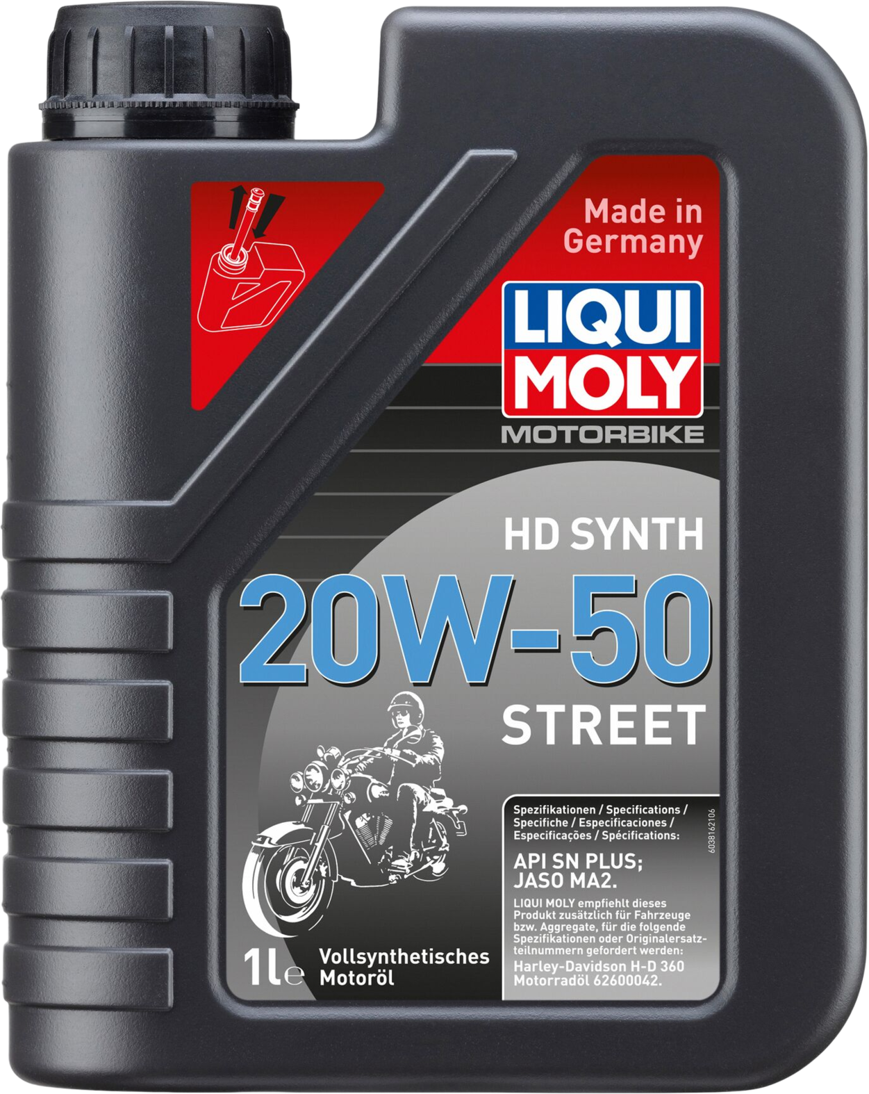 Liqui Moly Motorbike HD Synth 20W-50 Street, 1 lt