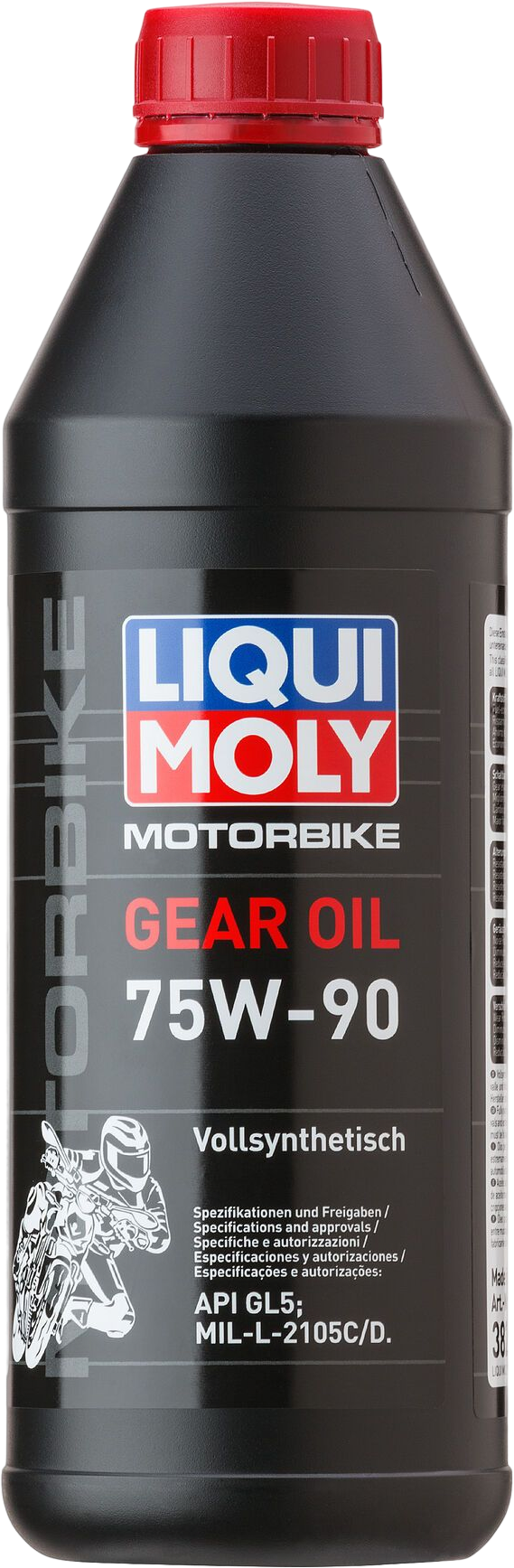 Liqui Moly Motorbike Transmissieolie 75W-90, 6 x 1 lt detail 2