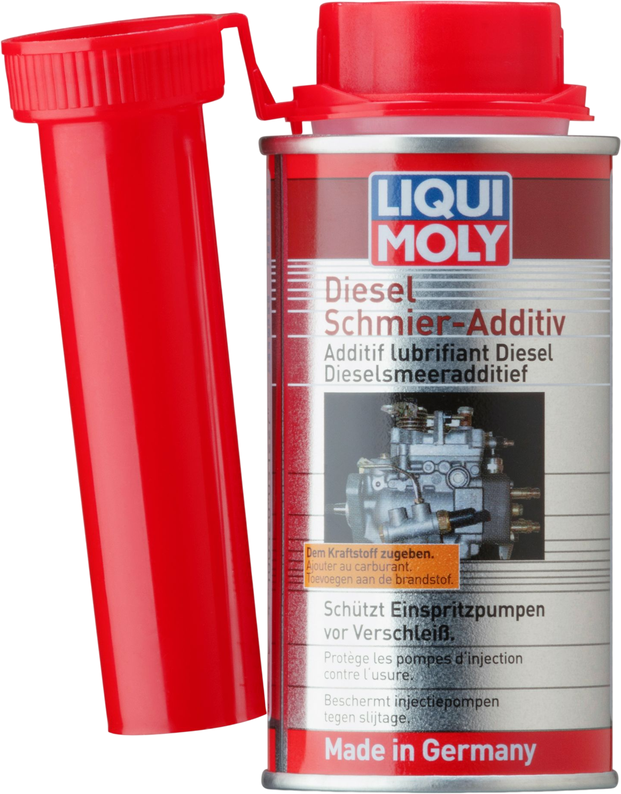 LM5122-150ML Vermindert de slijtage en beschermt het volledige brandstofsysteem tegen corrosie.