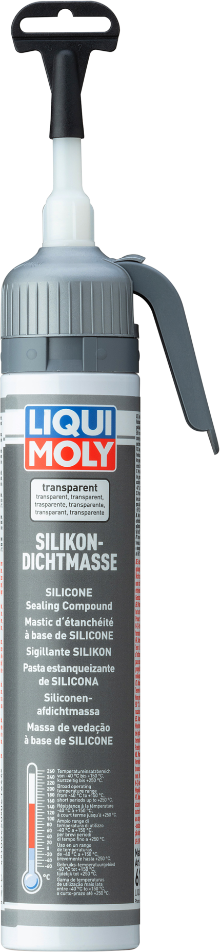 Liqui Moly Siliconen-afdichtmassa transparant, 6 x 200 ml detail 2