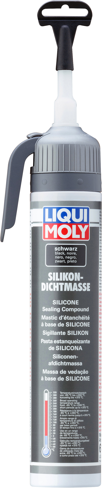 Liqui Moly Siliconen-afdichtmassa zwart, 6 x 200 ml detail 2