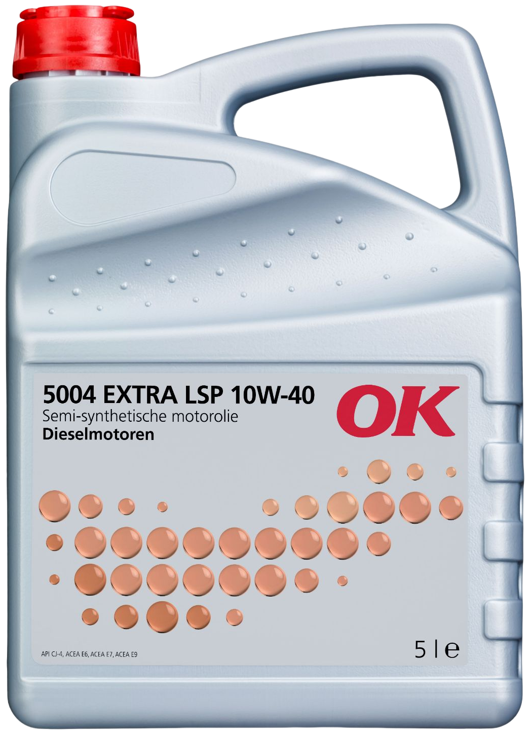 O2120-5 OK 5004 EXTRA LSP 10W-40 is een zeer hoogwaardige Low-SAPS motorolie, op basis van synthetische en minerale basisolie.