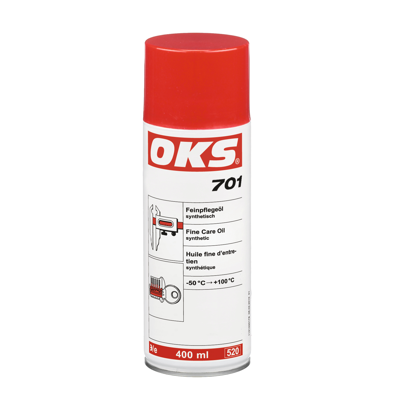 OKS0701-400ML Synthetische olie voor onderhoud en reiniging van fijnmechanisch gereedschap en gevoelige mechanieken.