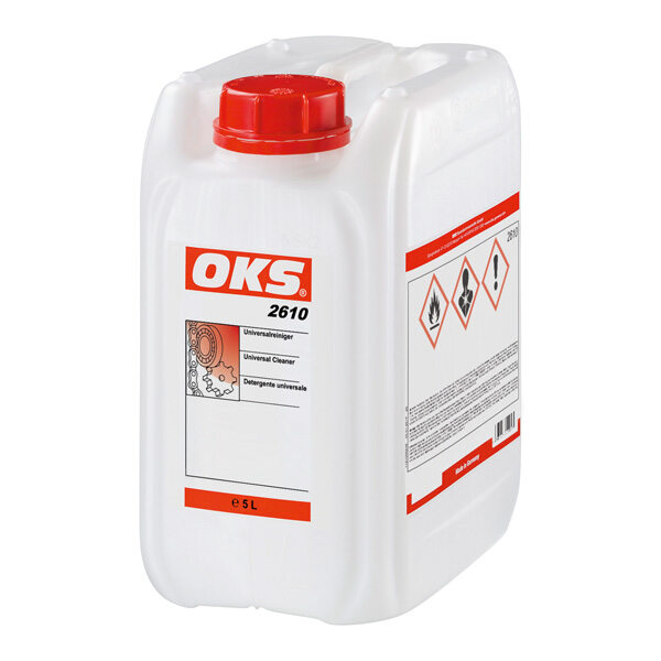 OKS2610-5 Volledig verdampende universele reiniger voor het reinigen van machinedelen en materiaaloppervlakken.