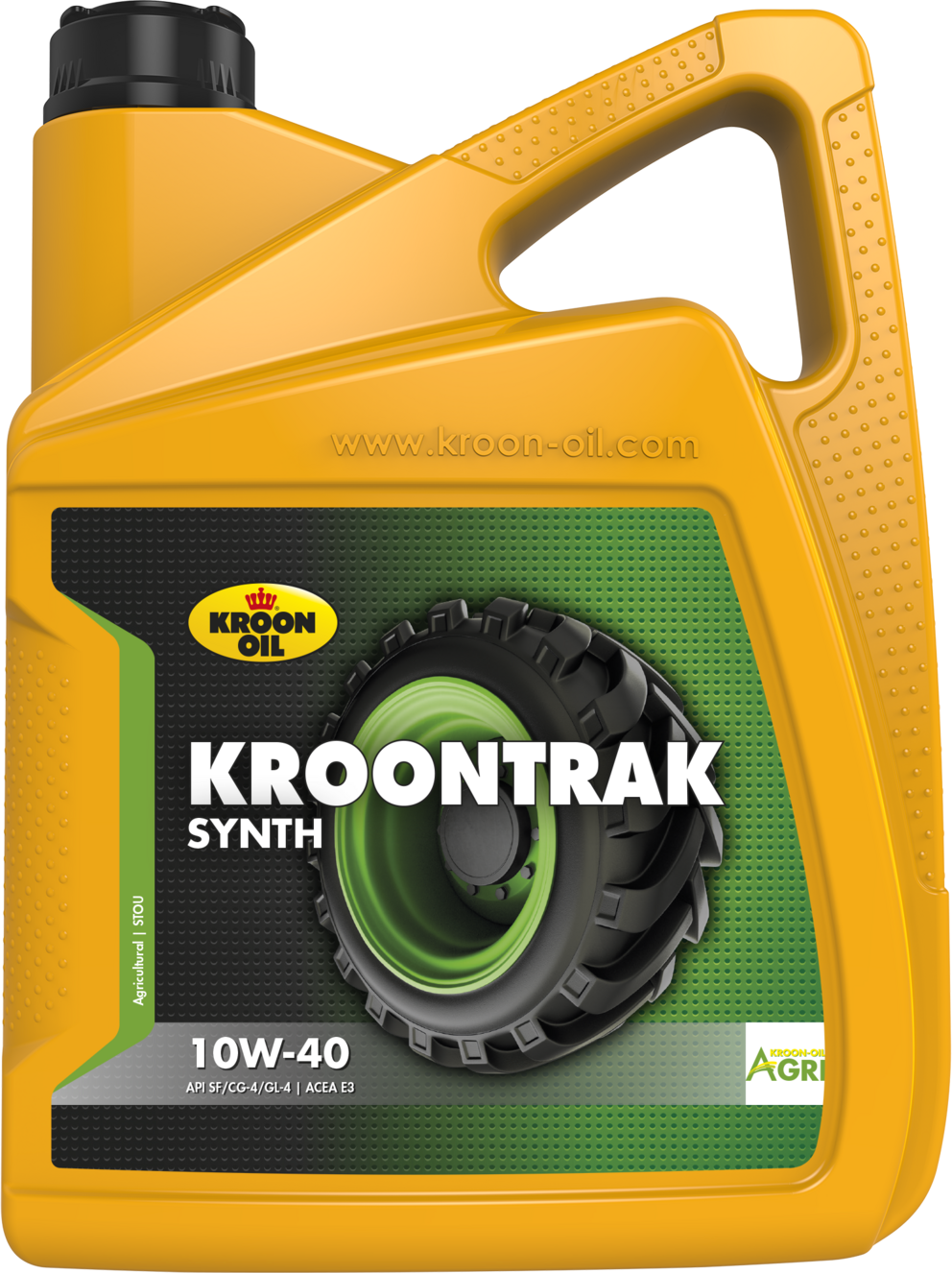 OUT-33712-5 Kroontrak Synth 10W-40 is een moderne multifunctionele olie voor landbouw- en grondverzetmachines.