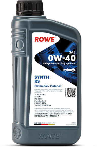 Rowe Hightec Synth RS SAE 0W-40, 1 lt