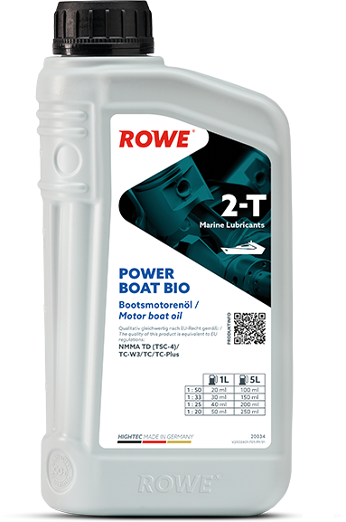 Rowe Hightec Power Boat 2-T BIO, 1 lt