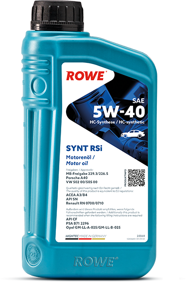 Rowe Hightec Synt RSi SAE 5W-40, 1 lt