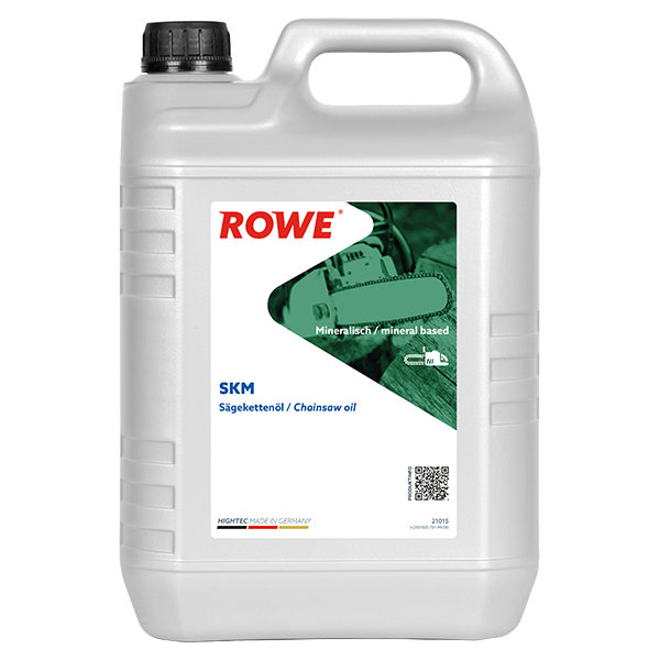 R21015-5 Hoogwaardige, minerale zaagkettingolie voor een betrouwbare kettingsmering bij zwaarbelaste motorzagen. Hoge bescherming tegen slijtage, zeer goede hechting, kleeft niet.