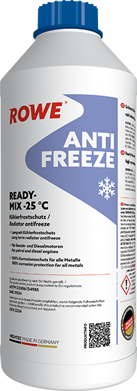 Rowe Hightec Antifreeze READY-MIX -25 °C, 1.5 lt