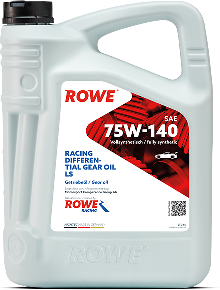 Rowe Hightec Racing Differential Gear Oil SAE 75W-140 LS, 5 lt