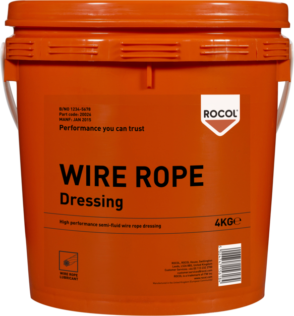 Rocol WIRE ROPE Dressing, 4 kg