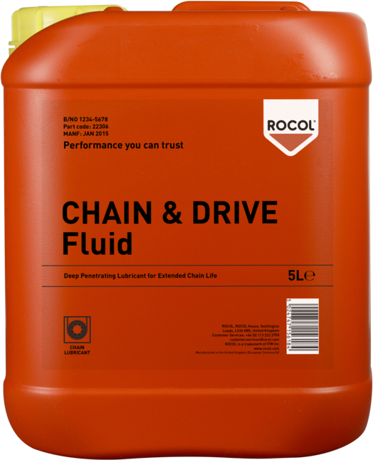 Rocol CHAIN &amp; DRIVE Fluid, 5 lt