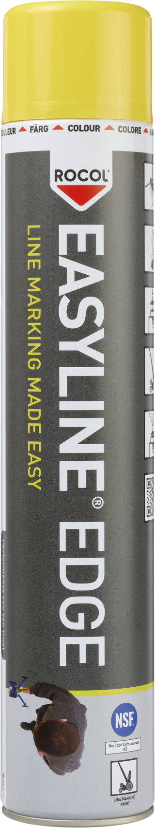 Rocol EASYLINE® Edge (Yellow), 750 ml