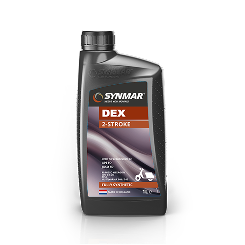 S600003-1 Synmar DEX 2T is een vol-synthetische tweetakt motorolie gebaseerd op hoogwaardige synthetische basisoliën.