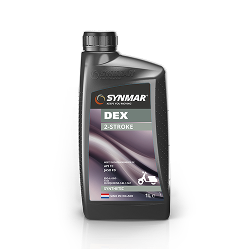 S600100-1 Synmar DEX 2T Synthetic is een tweetakt motorolie gebaseerd op zorgvuldig gekozen hoogwaardige minerale en synthetische basisoliën.